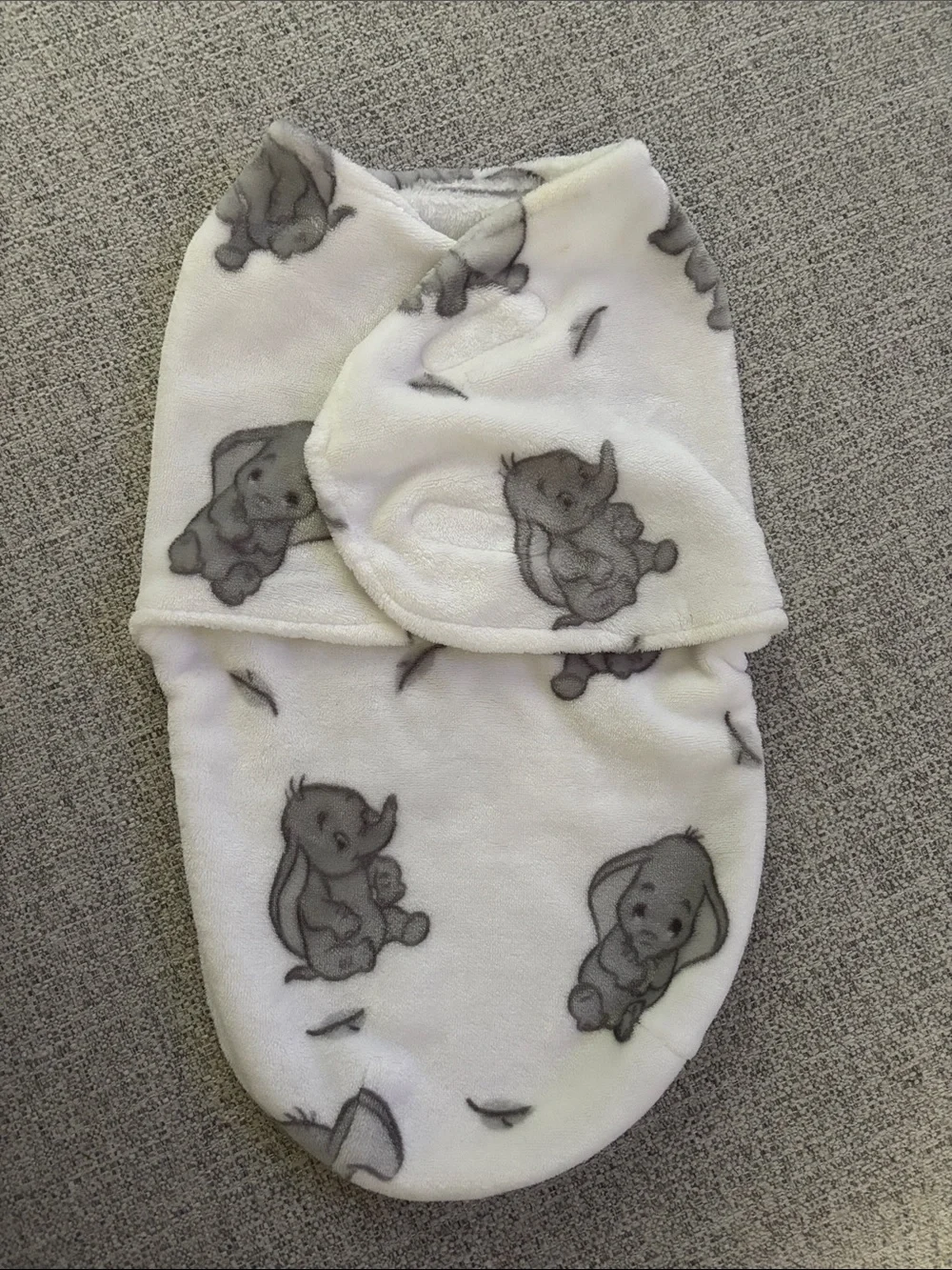 Baby Dumbo swaddle